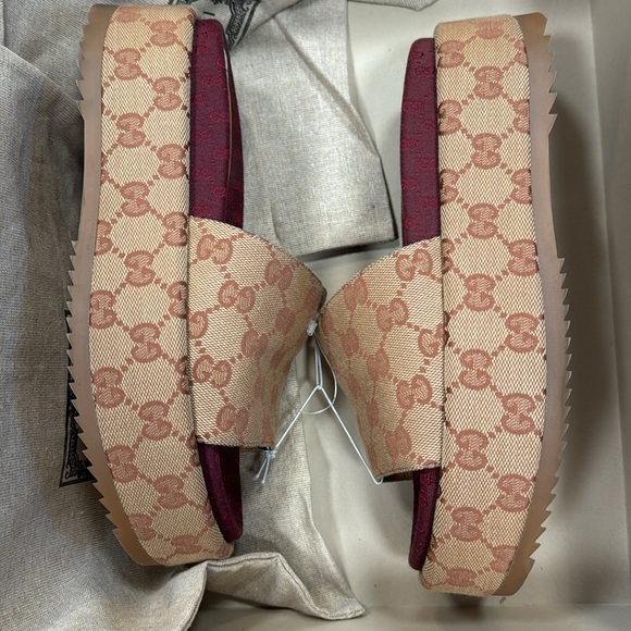 Gucci Beige Ruggine slides - Picture 5 of 7